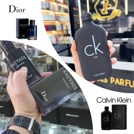 Offre Duo Hommes Sauvage Dior + Be Calvin Klein 100ml