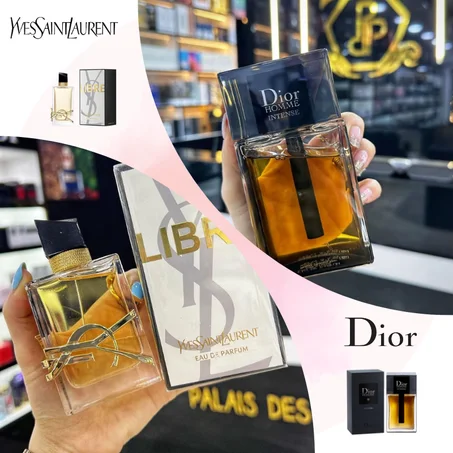 Offre Duo Couples libre Yves Saint laurent + Dior Homme Intense 100ml