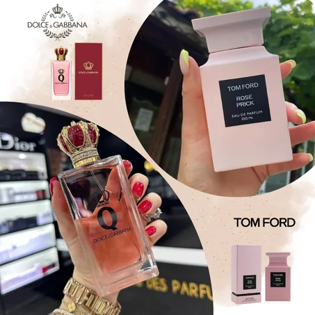 Offre Duo Femme Q By Dolce Gabbana + Tom Ford Rose Prick 100ml