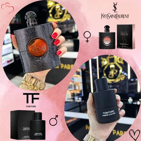 Offre Duo Couples Black Opium Nuit Blanche + Tom Ford Ombré Leather 100ml