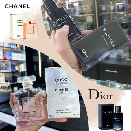 Offre Duo Couples Coco Mademoiselle + Sauvage Dior 100ml