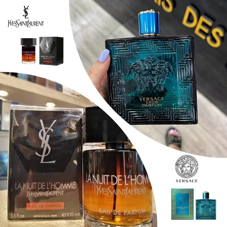 Offre Duo Hommes La nuit de L Homme Ysl + Eros Versace 100ml