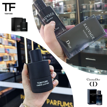 Offre Duo Hommes Tom Ford Ombré Leather + Sauvage Dior 100ml