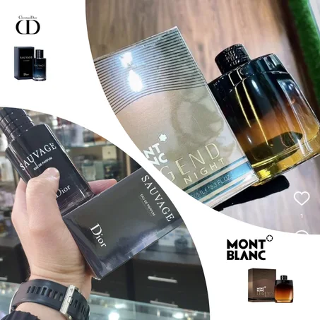 Offre Duo Hommes Mont Blanc Legend + Sauvage Dior 100ml