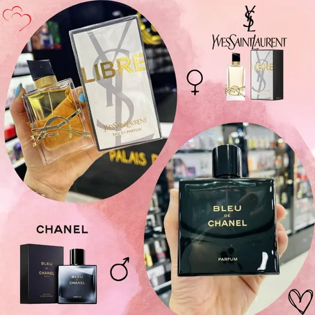 Offre Duo Couples Libre Yves Saint Laurent + Bleu de Chanel 100ml