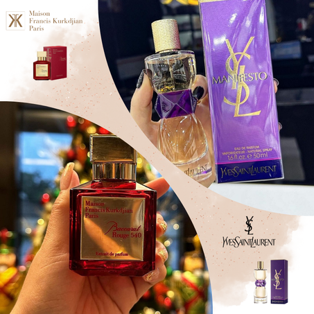 Offre Duo Femmes Baccarat Rouge 540  70ml +Manifesto Yves Saint Laurent 100ml