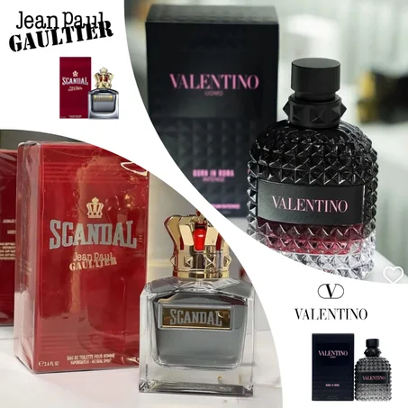 Offre Duo Hommes Scandal Jean-paul Gaultier + Valentino Uoma Born in Roma 100ml
