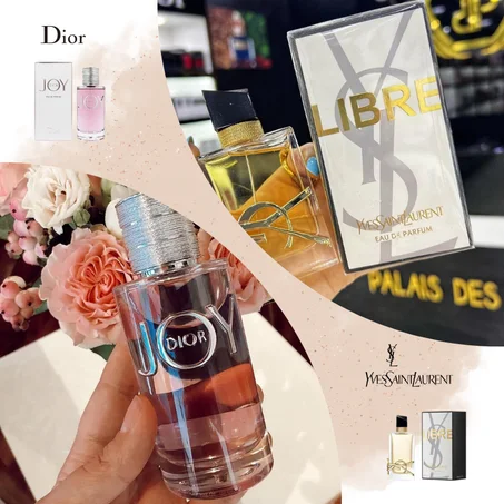 Offre Duo Femmes Joy Dior + Libre Yves Saint Laurent 100ml