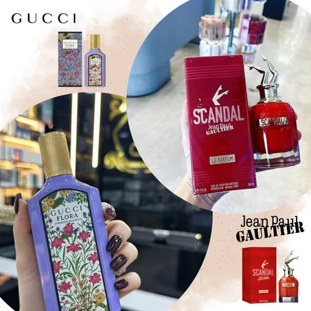 Offre Duo femmes Gucci Gorgeous Magnolia + Scandal Le Parfum 100ml