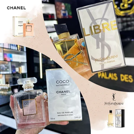 Offre Duo Femmes Coco Mademoiselle Chanel + libre Yves Saint Laurent 100ml