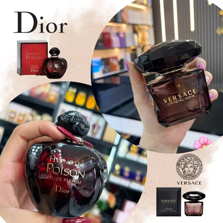 Offre Duo Femmes Hypnotic Poison Dior +  Versace Crystal Noir 100ml