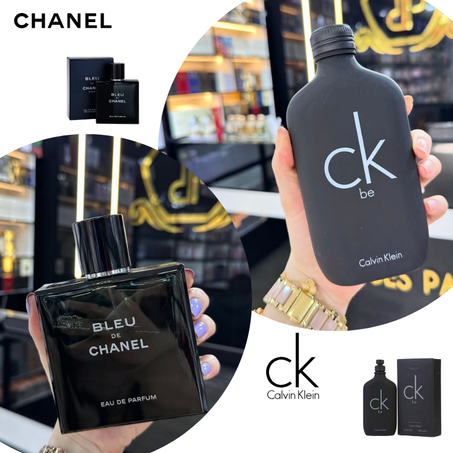Offres Duo Hommes Bleu de Chanel + Calvin Klein Be 100ml