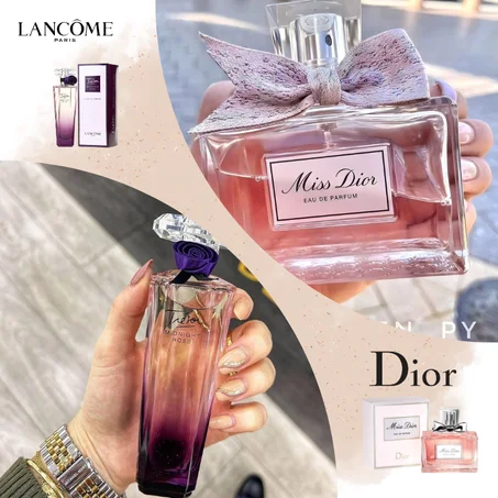 Offre Duo femmes Miss Dior + Trésor Midnight Rose lancôme