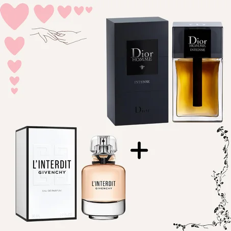 Offre Duo Couples L'interdit Givenchy + Dior Homme Intense 100ml