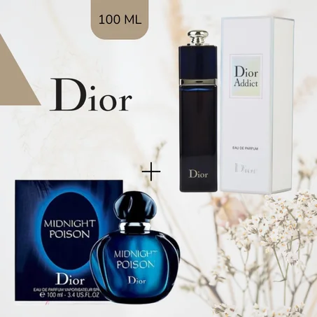 Offre Duo Femmes Midnight Poison + Dior Addict 100ml