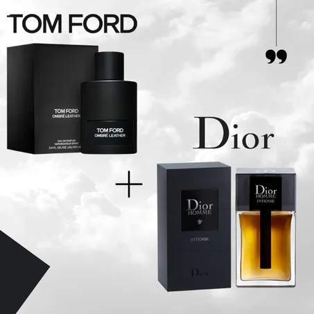 Offre Duo Homme Tom Ford Ombré Leather + Dior Homme intense 100ml