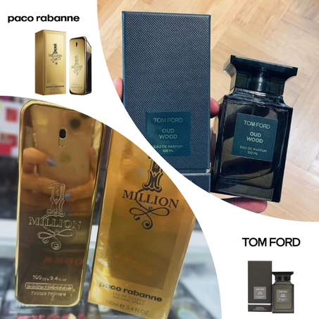 Offre Duo Hommes 1 Million Paco Rabanne + Tom Ford Oud Wood 100ml
