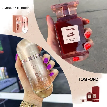 Offre Duo Femmes Carolina Herrera 212 Vip Rosé + Tom Ford Lost Cherry 100ml