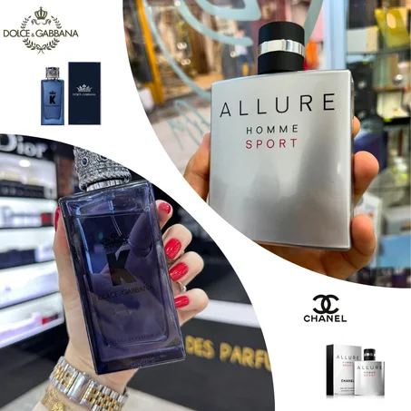 Offre Duo Hommes Allure Sport Chanel + K Dolce Gabanna 100ml