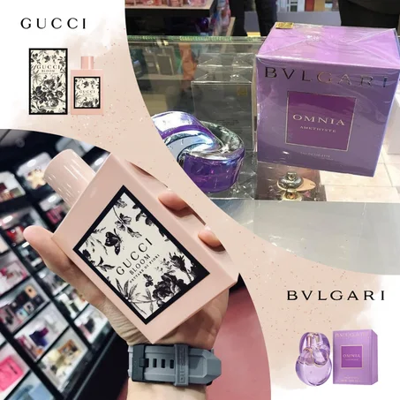 Offre Duo Femmes Gucci Bloom Nettare Di Fiori + Bulgari Omnia Amethyste