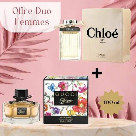 Offre Duo Femmes Gucci Flora + Chloé 100ml