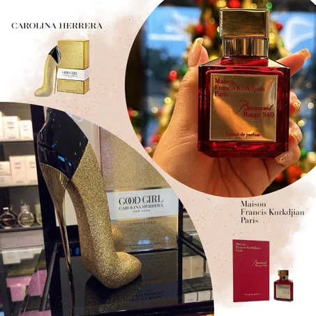 Offre Duo Femmes Baccarat Rouge 540 Extrait de parfum + good girl glorious gold