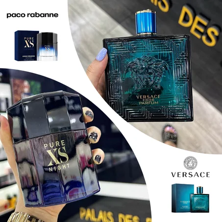 Offre Duo Hommes Eros versace + Pure XS Paco Rabanne 100ml