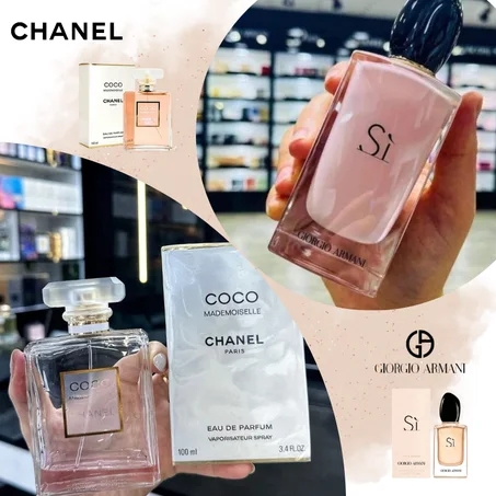 Offre Duo Femmes Coco Mademoiselle Chanel + Si Giorgio Armani 100ml