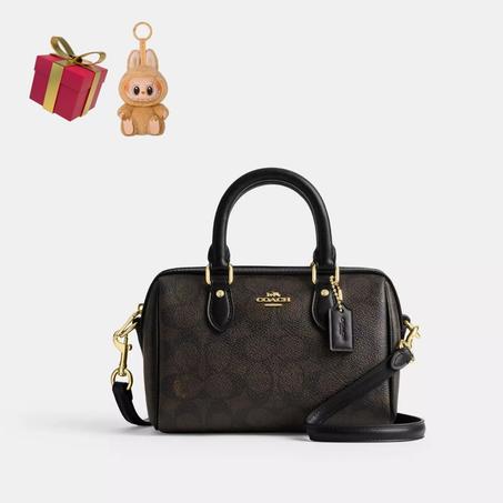 حقيبة COACH الفاخرة + دمية Labubu هدية 🎁