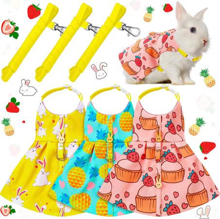 Cute Rabbit Leash and Harness Set