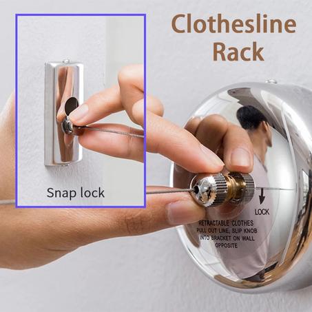 حبل الغسيل القابل للسحب