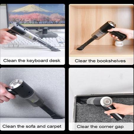 مكنسة كهربائية محمولة قابلة للشحن