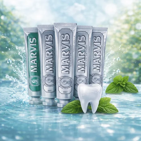 معجون مارفيس (MARVIS) – الحل النهائي لابتسامة ناصعة ونفس منعش!