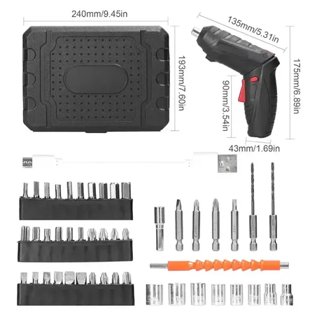 شنطة مفك و المثقاب الكهربائي