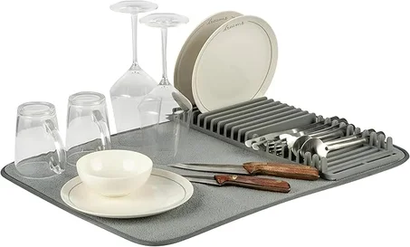 وسادة تجفيف الأطباق متعددة الإستعمال