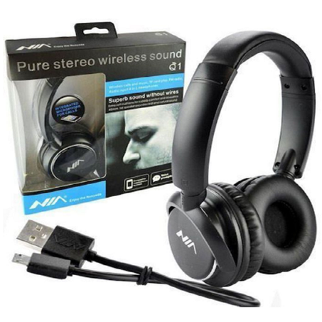 Nia Casque Q1 sans fil V4.2 Noir