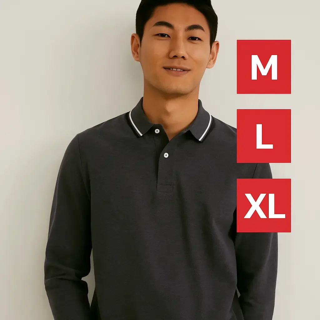 Polo Monches Longues C&A