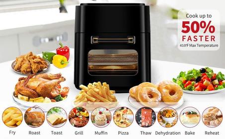 air fryer Silver crest 15L 2400W😍
