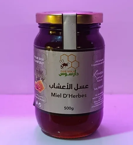 Miel d'herbes 500g عسل الاعشاب