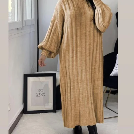 فستان خريفي أنيق تركي