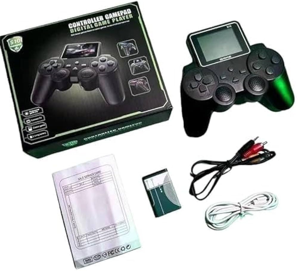 Manette de Jeux avec Écran Intégré - 520 Jeux Rétro Préinstallés