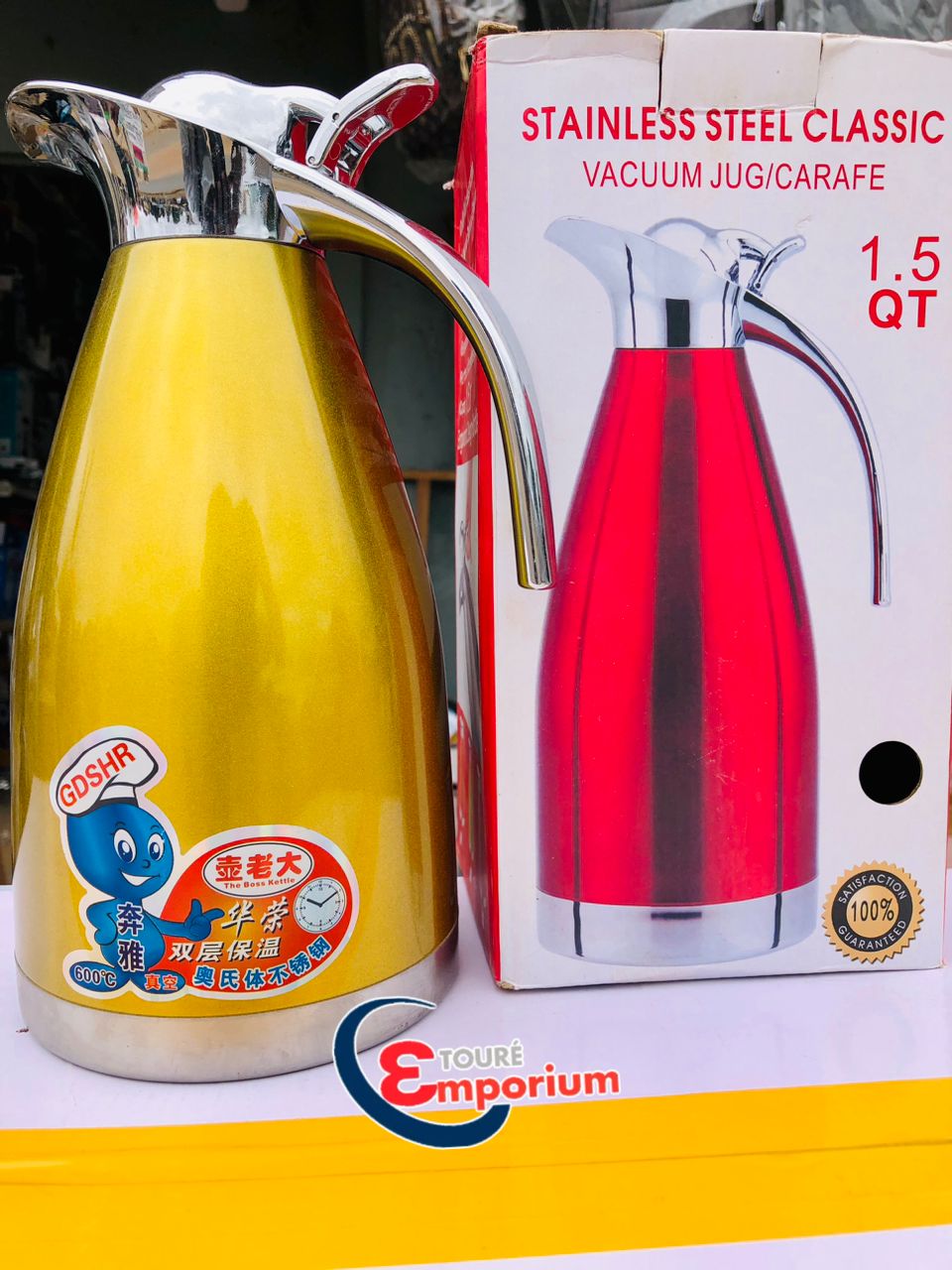 Thermos Incassable en Acier Inoxydable – 1,5L