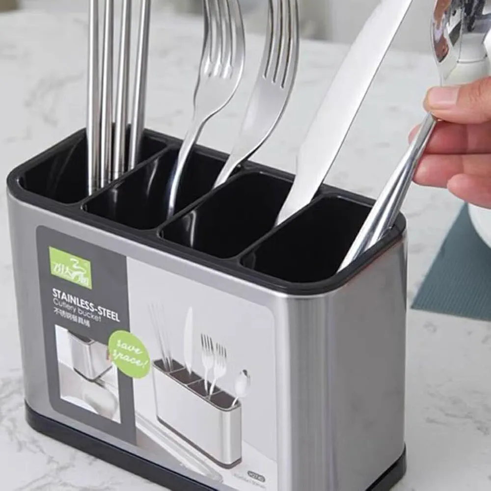 Support de Rangement de Cuisine en Plastique pour Ustensiles