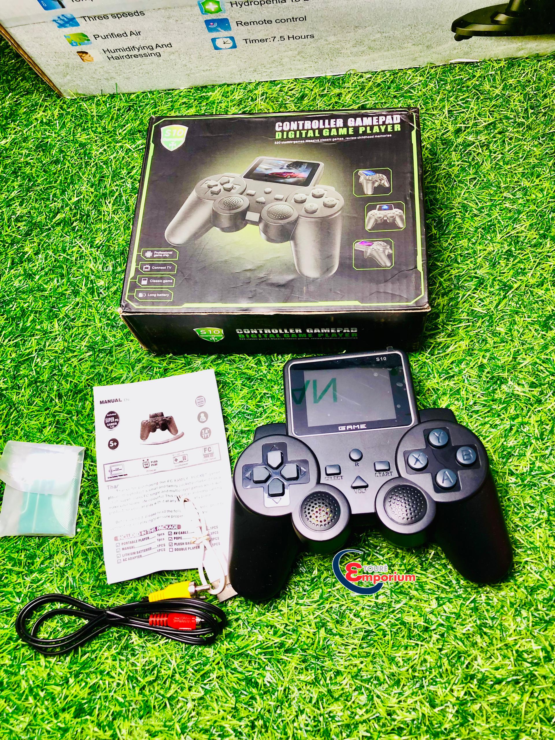 Manette de Jeux avec Écran Intégré - 520 Jeux Rétro Préinstallés