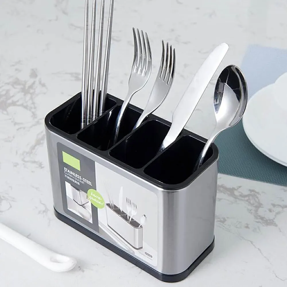 Support de Rangement de Cuisine en Plastique pour Ustensiles