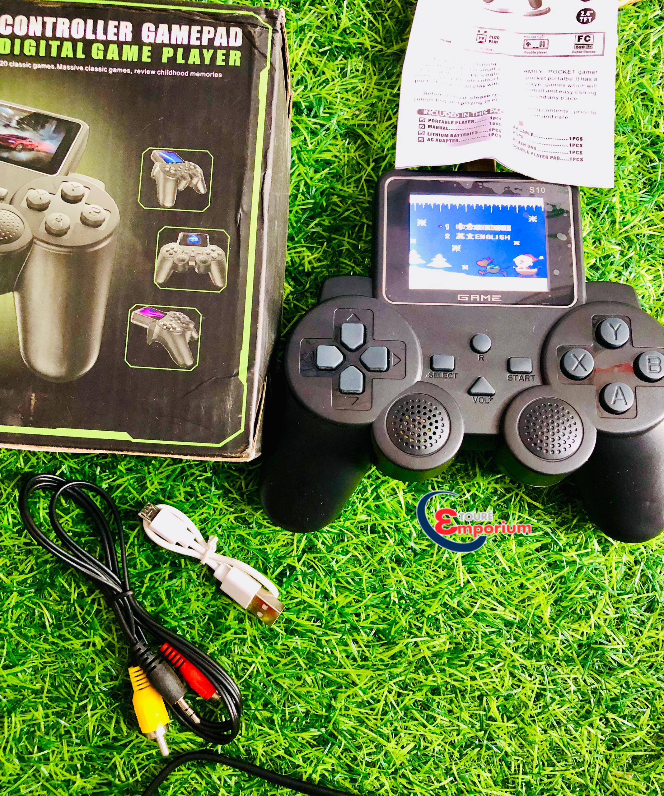 Manette de Jeux avec Écran Intégré - 520 Jeux Rétro Préinstallés