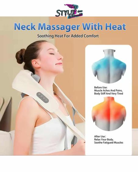 آلة التدليك الذكية .. neck massager