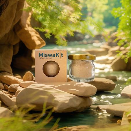 Poudre dentifrice de Siwak bio naturel