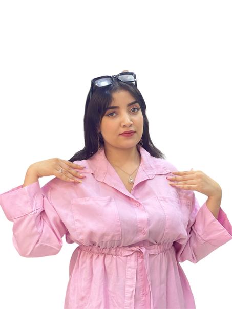 طقم صيفي أنيق وجودة ممتازة لطلّة راقية فالصيف!🔹