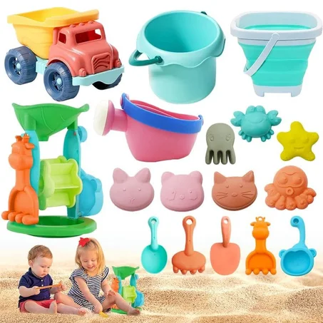 panier de jouets d'été pour enfants.